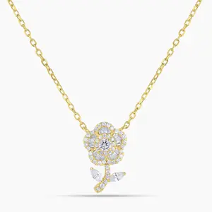 Andrea Flower Necklace