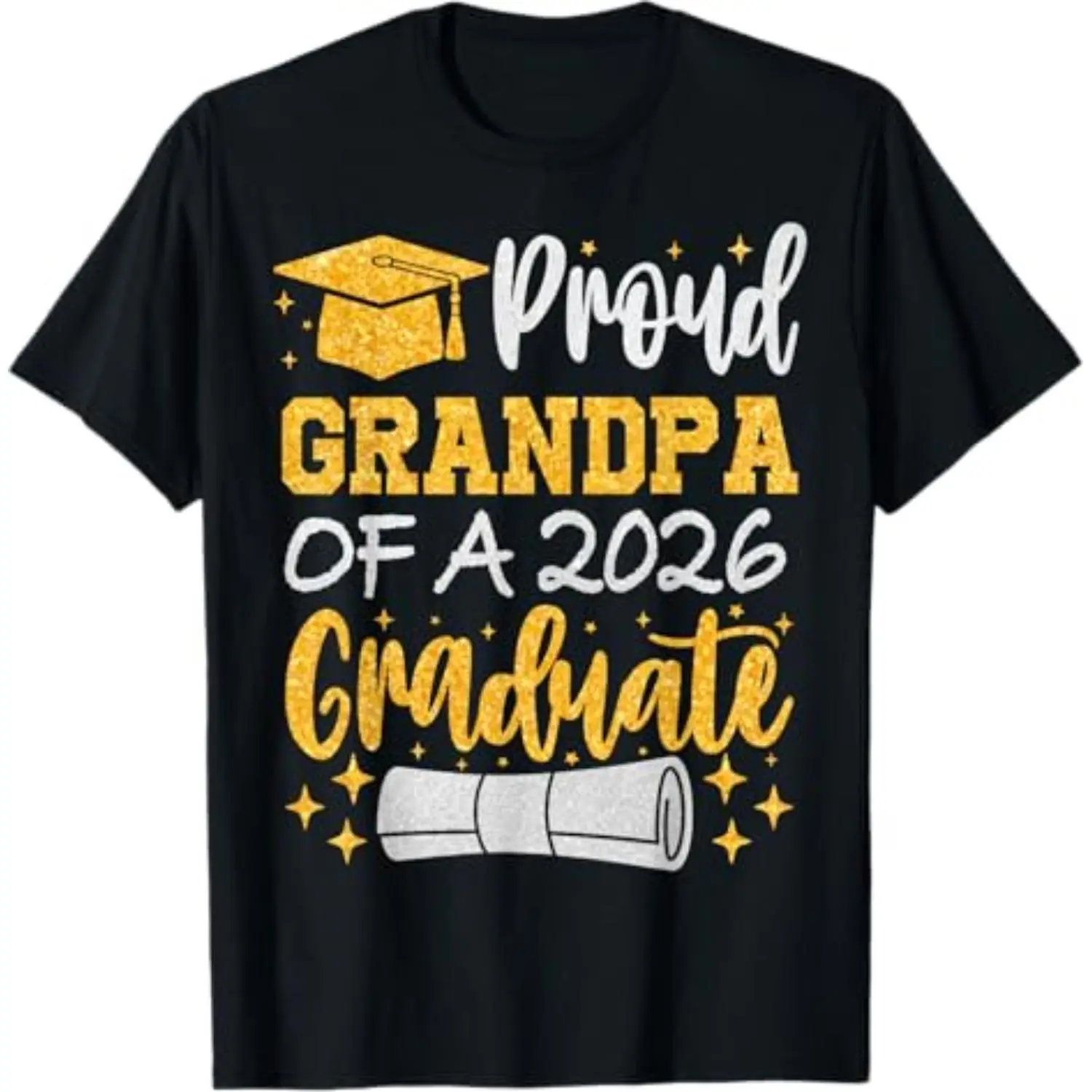 Celebrating Proud Grandfather of a 2026 Graduation Class 2026 Graduation T-Shirt