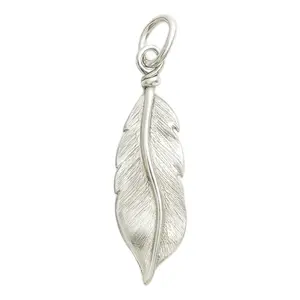 silver feather jewelry 	•	handcrafted feather necklace 	•	handmade silver pendant 	•	Southwestern jewelry 	•	boho western jewelry 	•	artisan silver pendant 	•	feather charm necklace 	•	handmade in Oregon 	•	twisted wire bail pendant 	•	unique gift for her