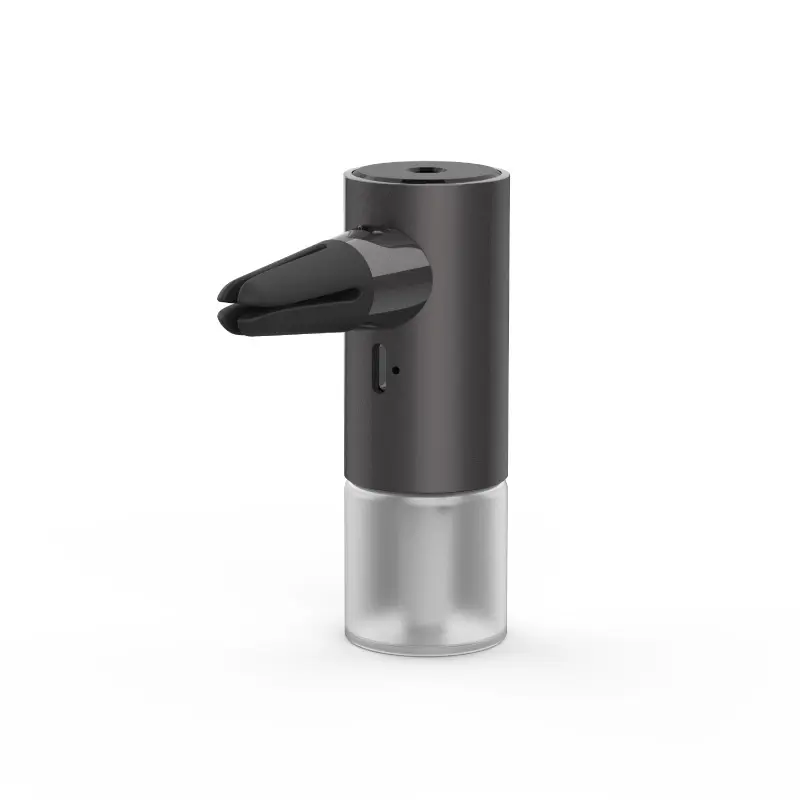 Portable Car Aromatherapy Oil Diffuser - Rechargeable Type-C, Auto Start-Stop, Automatic Spray, Energy-Saving, 5*13cm Smart Fragrance Machine with 1-Button Control, Fresh Scent, Long Lasting Use for Daily Commutes, Road Trips