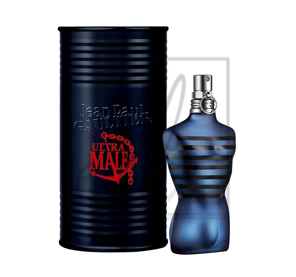 Jean Paul Gaultier Ultra Male Eau de Toilette Intense, Amber Aromatic Fragrance for Men, 4.2 fl oz / 125 mL