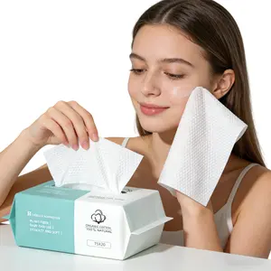 Disposable Multi Use Face Towels, 1/2/4 Pack Face Towelettes for Washing & Drying, Soft Dry Wipes Facial Tissue for Travel, Camping, Home Hand Wipes and Other Outdoor Activities Use