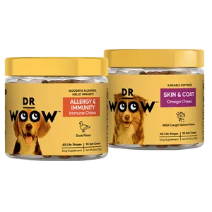 Dr Woow Skin Coat & Allergy Supplement Chews Glamourous Pup Bundle