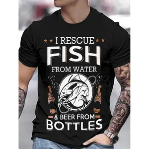 Men's Stylish 3D Print T shirt Featuring Unique Design