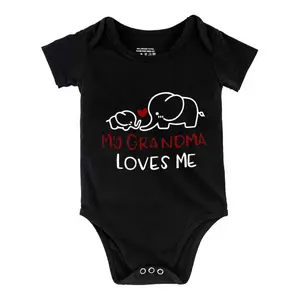 Unisex Baby "Daddy & Daughter" Letter Print Bodysuit, Casual Short Sleeve 100% Cotton Romper, Soft Infant Onesie with Snap Crotch