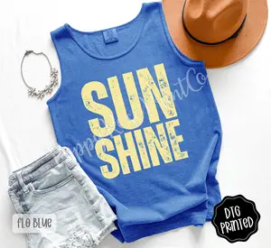 Sunshine Comfort Colors Tank Top