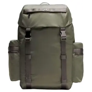 Lululemon Wunderlust 25L Nylon Backpack for Men and Women in Military Green