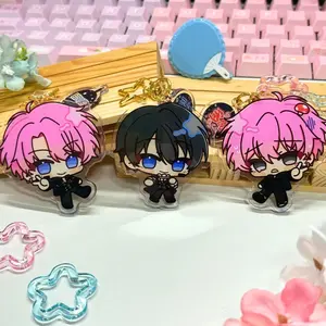 Tamon's B-Side Double sided Keychain | Tamon & Ouri! Tamon kun ima docchi?