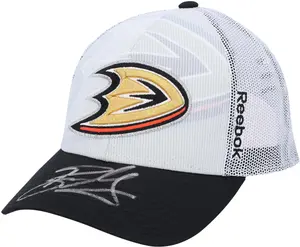 Ryan Getzlaf Anaheim Ducks Autographed White Reebok Cap - Fanatics Authentic Certified