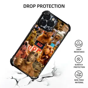 Phone Case - 1 PC of a Beautifully Crafted New Style Passionate ALF Phone Case Featuring an Electroplating Process, Protective Cover with Enhanced Cushioning And Collision Prevention, Compatible with Various for iphone Models Including 17, 16