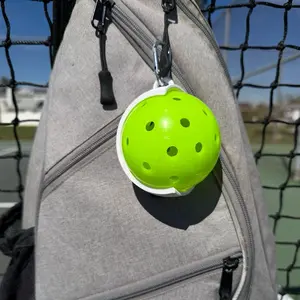 Pickleball Holder with Carabiner - Holds 1 Ball
