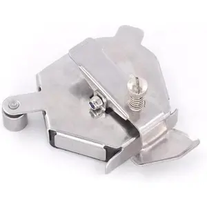 Bequilter Upgraded Multifunctional Magnetic Seam Guide for Sewing Machines, Adjustable Sewing Guide for Precise Stitching, Universal Sewing Supplies and Accessories (Silver)