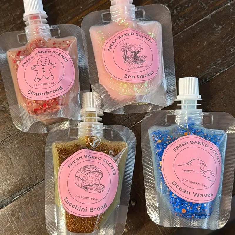 2 oz Soy Squeeze Wax Pouches - All-Natural, Paraben-Free, Non-Toxic Home Fragrance Products