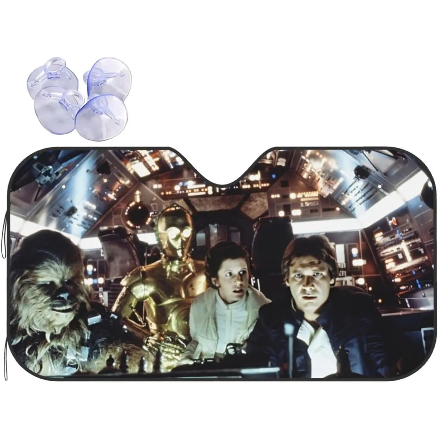 Funny Windshield Sun Shade for Car Sunshade for Car Windshield Covers Blocks UV Rays Automotive Interior Sun Protection 51 x 27.5 in Keep Your Vehicle Cool