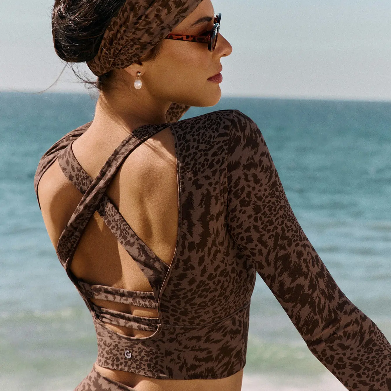 Crisscross Cropped Top