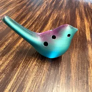 3D-Printed Bird Whistle, Kids' Musical Wind Instrument Toy for Hobbies