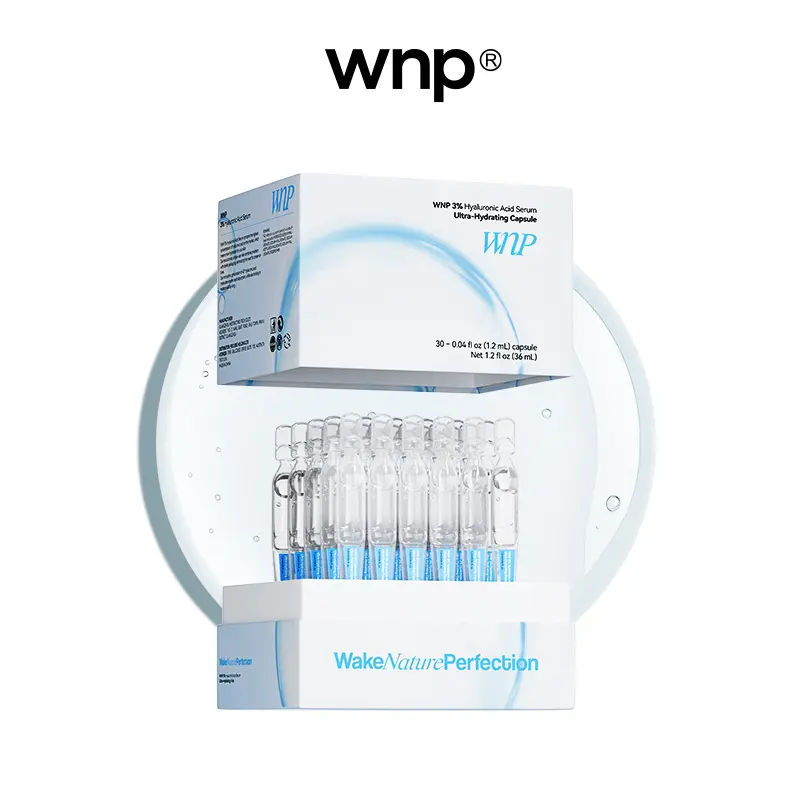 [WNP Official]  Hyaluronic Acid Serum | 3% 4D Hyaluronic Acid | Deep nourishment | Hydration and long-lasting moisture | Boosts skin brightness | Smooths fine lines | Glass-skin glow | Great for all skin types