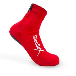 Scarlet Red Kevlar Sand Socks for Beach Volleyball, Sand Soccer and all beach sports