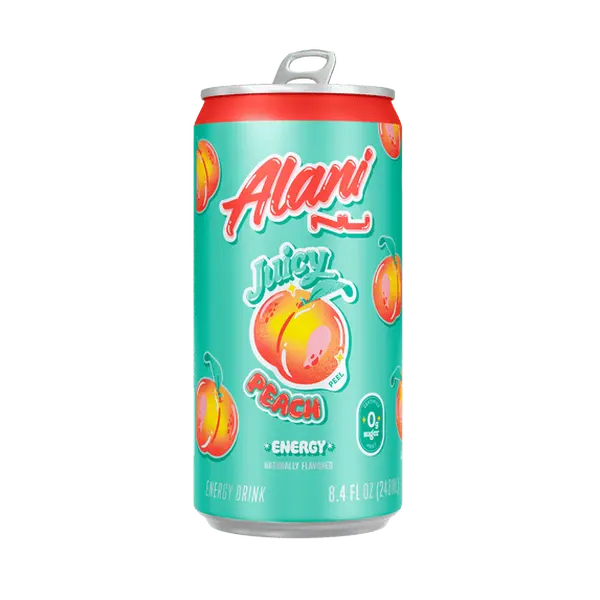 Alani Nu Mini Energy - Juicy Peach - 12 Cans