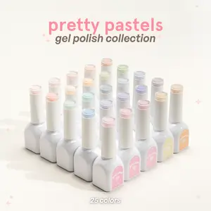 pretty pastels gel polish collection