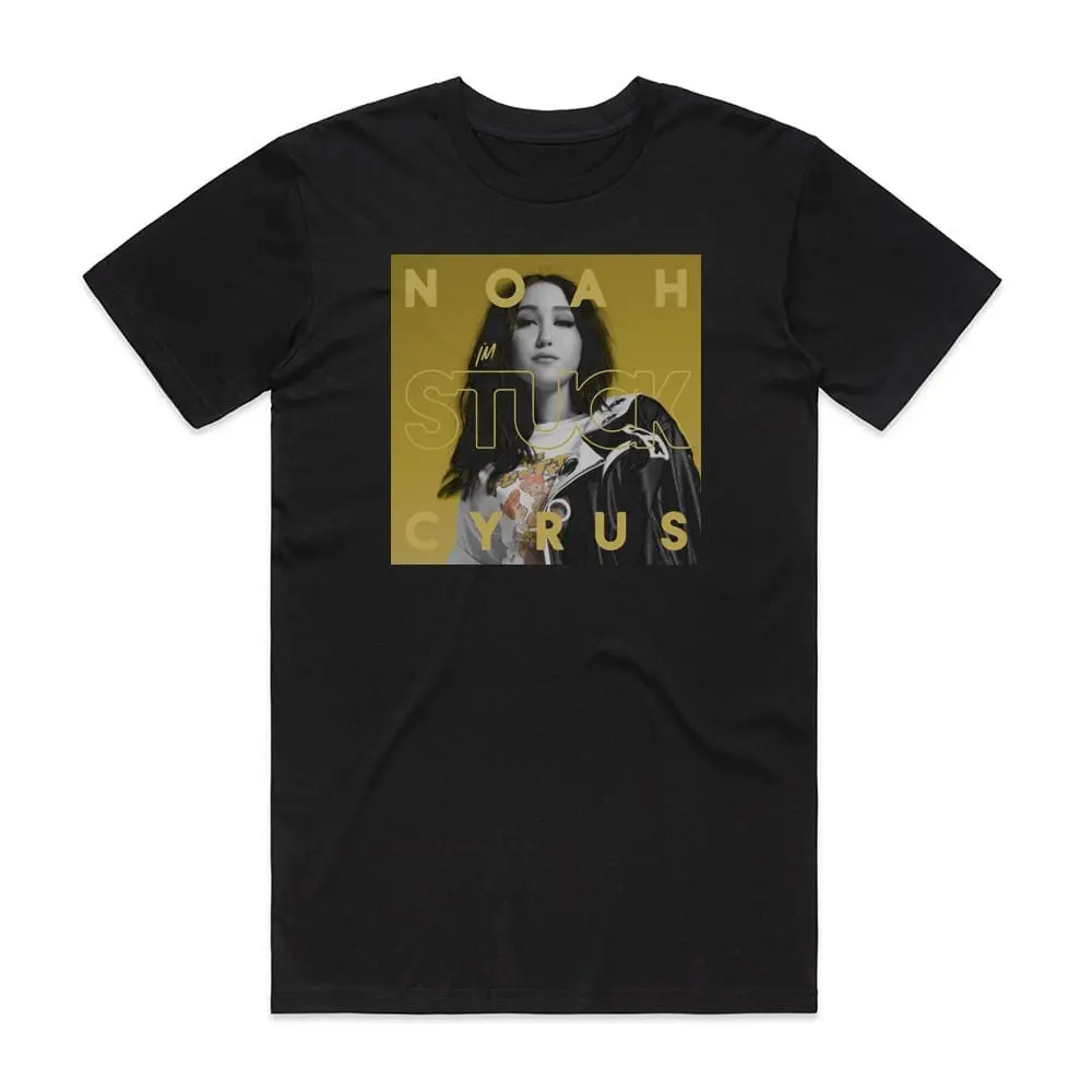 Noah Cyrus Im Stuck Album Cover T-Shirt Black