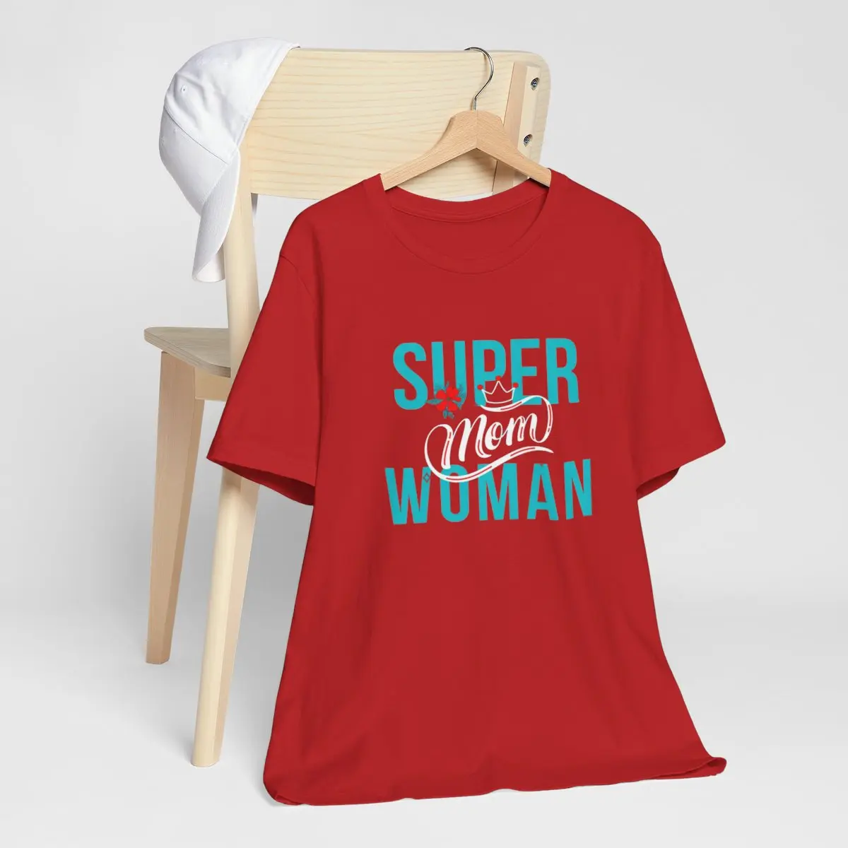 Superpower Mom Women's T-Shirt, Mother's Day Gift, Mom Life Tee, Feminist Shirt, Mother's Day Present, Supermom Top