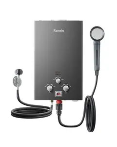 Ranein 18L Tankless Water Heater, Propane Gas, Outdoor Up to 4.74 GPM, 85,300 BTU On-Demand Instant Hot Water Heater