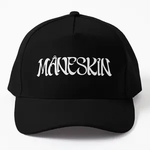 Måneskin Band Twill Cap Hat - Stylish Design Featuring Måneskin, the Popular Rock Band for Music Fans and Concert Attendees