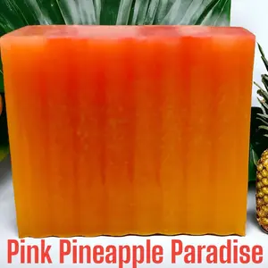 Pink Pineapple Paradise Cleansing Soap Bar Body Care Cleanser