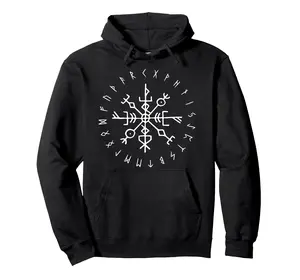 Nordic Mythology Odin Skol Norse Scandinavian Viking Pullover Hoodie