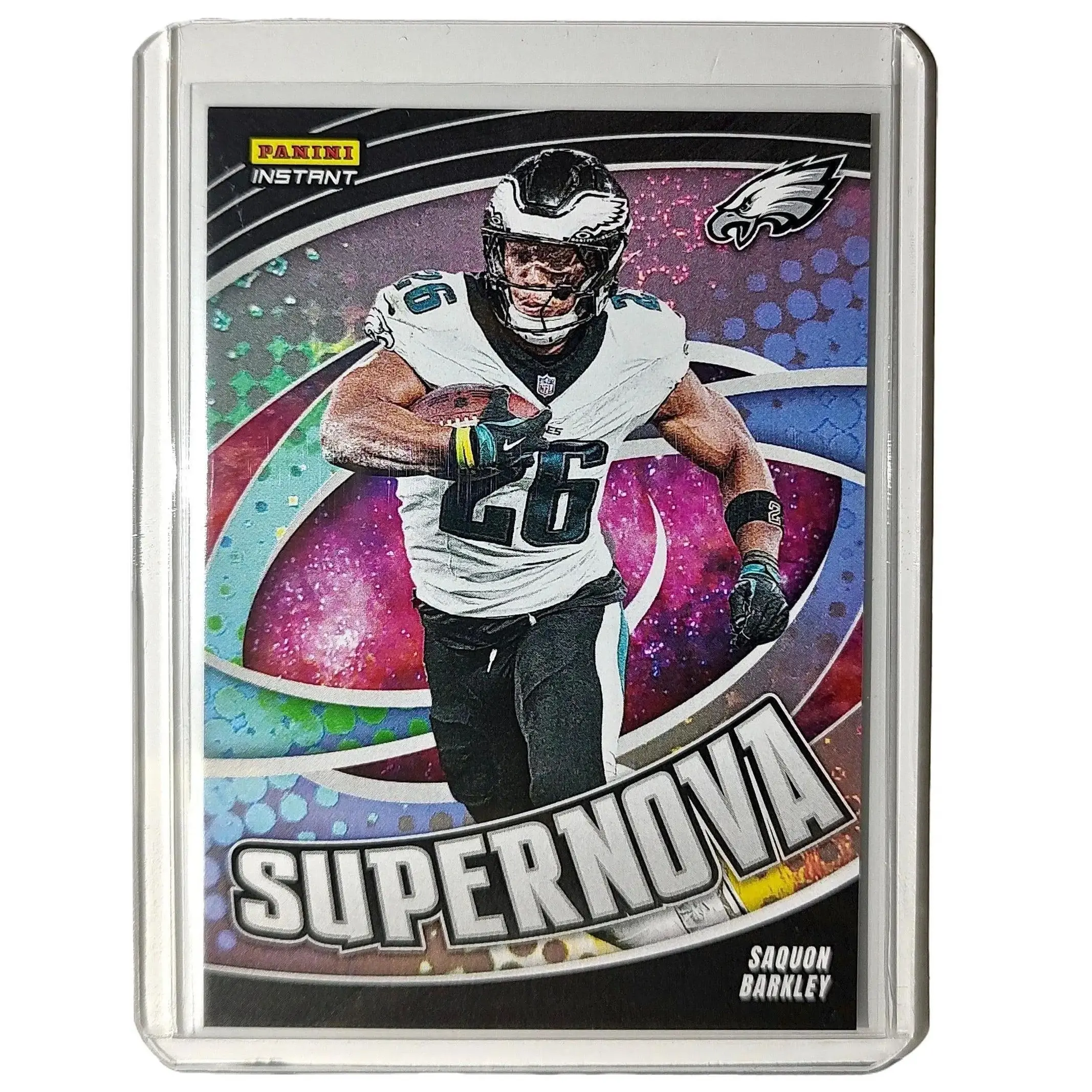 Saquon Barkley 2024 Panini Supernova NFL #11 Card Philadelphia Eagles 1/451