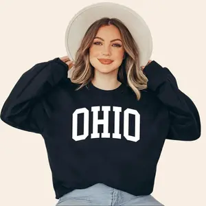 Ohio Sweatshirt & Hoodie, Ohio Sweater, Cute Ohio Souvenir, Ohio Crew Neck, Ohio Gift for Her, Ohio Sweatshirt & Hoodies, Ohio Mom Sweaters, Ohio State Gifts