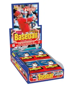 2026 Topps Heritage Baseball Hobby Box