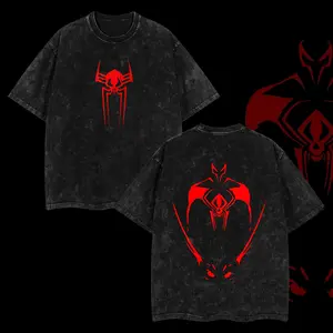The Dark Style Spidey 2099 - Menswear Gift for movie fans Top Apparel Classic Oversized Seamless Simple Straight Man designer shirts