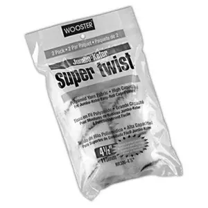 Wooster Brush  4.5 in. Super Twist Paint Roller Covers - Pack of 2