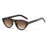 Kimorn Women's Full Rim 90s Retro Oval Cateye Trendy Frames Sunglasses - UV400 UV Protective Eye Guard, Narrow Size 00s Vintage Stylish Accessories, Casual Outing Gifts for Girlfriend