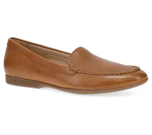 Dansko Lorri Tan Waxy Milled Leather Loafer
