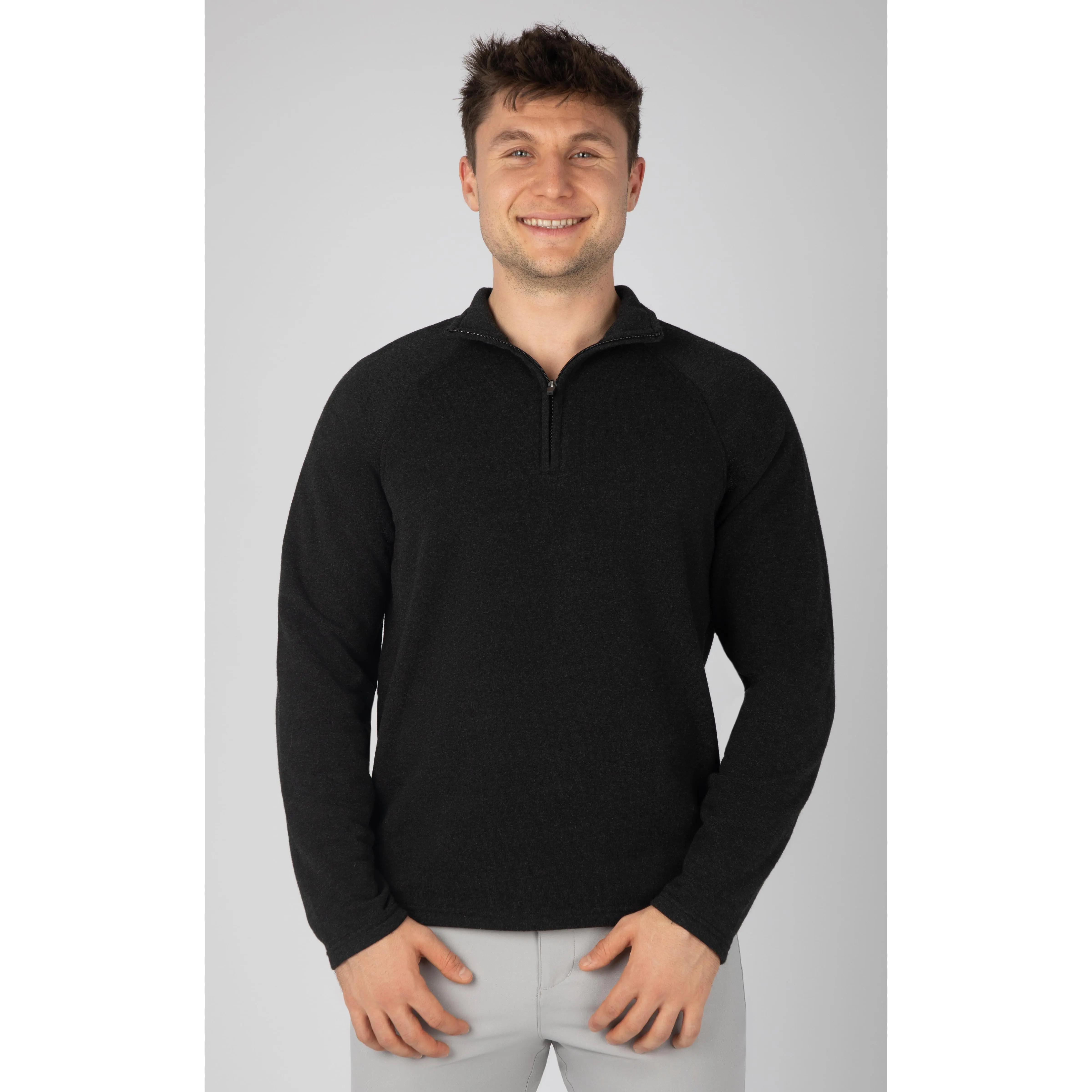 Men's Lightweight Comfytek Half Zip Top