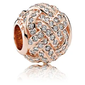 PANDORA Sparkling Love Knot Clear CZ 781537CZ