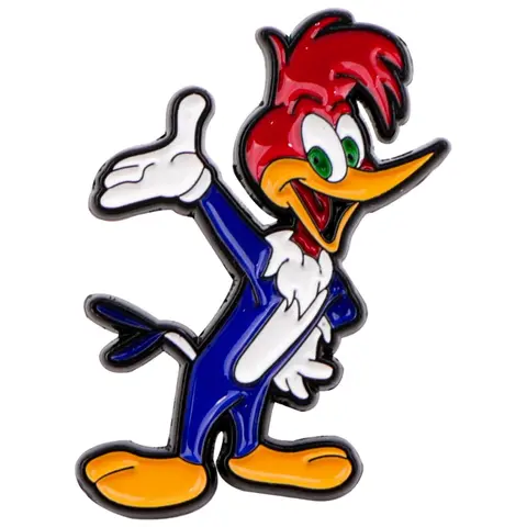 Adorable Woodpecker Brooch Pin, Lapel Pin, Cute Animal Design Badge, Personalized Fashion Accessory, Perfect Gift for Friends & Colleagues, Durable Metal Pins, Alloy Brooch Pin, Brooch Pin Clip