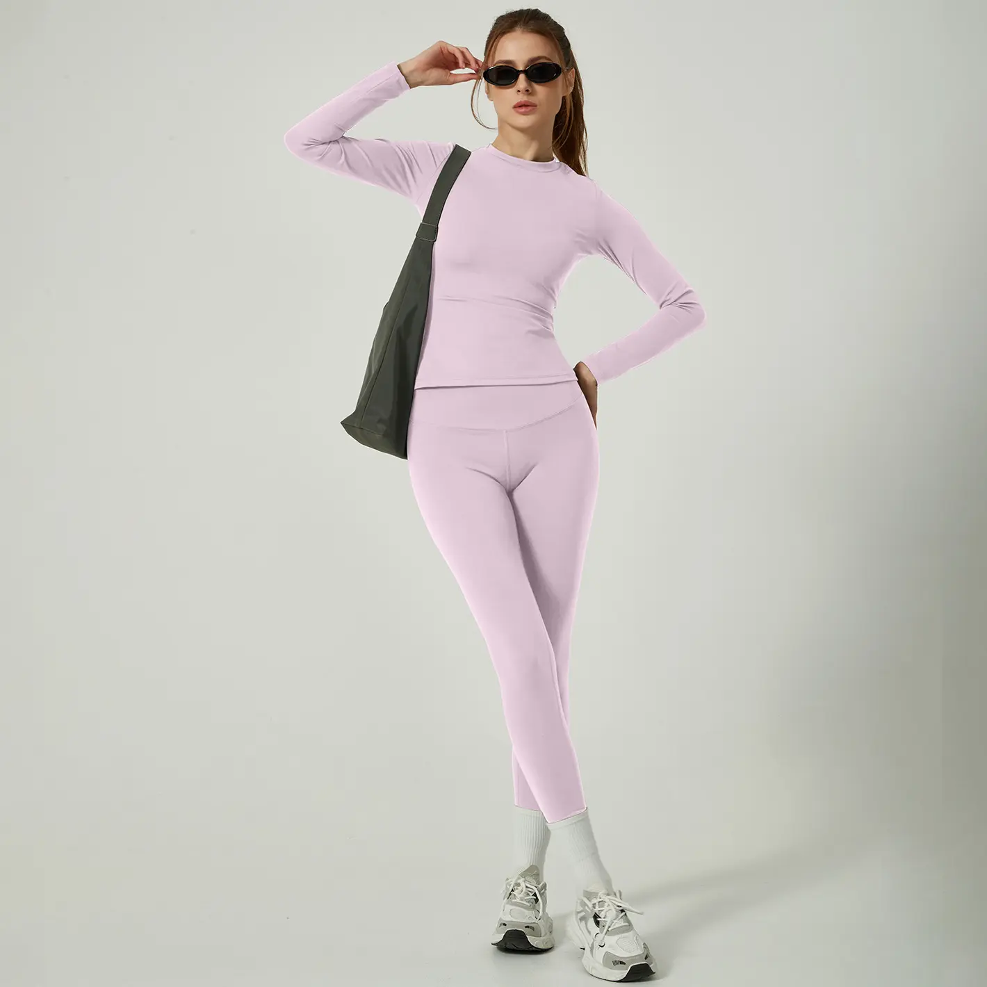 Pink [long-sleeved + long-pants]