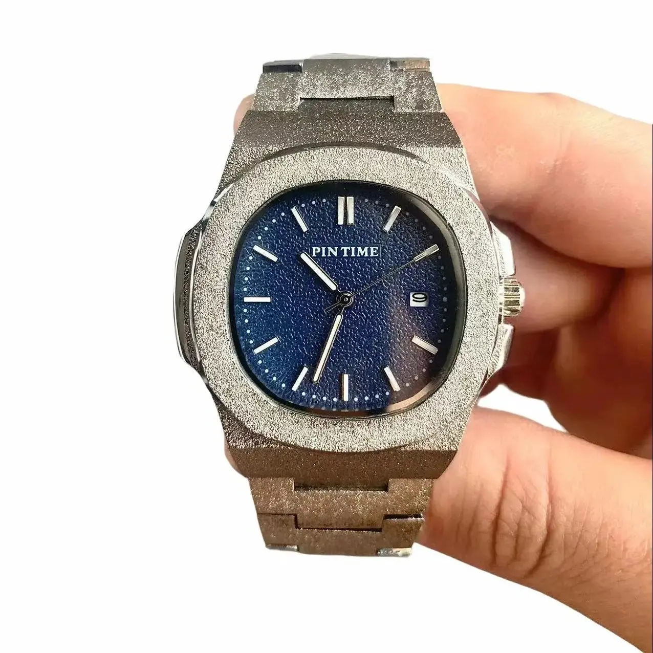 Absolutely Stunning High-End Fashion Versatile Watch Full Diamond-Embellished Old Money Style Quartz Movement for Men & Women