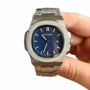 Absolutely Stunning High-End Fashion Versatile Watch Full Diamond-Embellished Old Money Style Quartz Movement for Men & Women