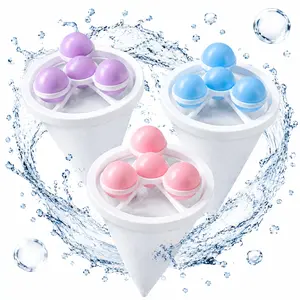 3-piece set of washing machine filter, lint removal net pocket for washing clothes, hair suction cleaning, reusable floating hair filter
