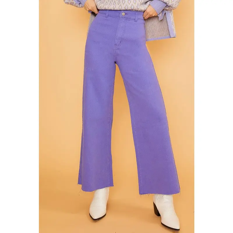 Purple Stretch Jeans