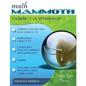 Math Mammoth Grade 1-A Worktext -- Maria Miller, Paperback