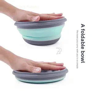 The ultimate space-saving solution! A shockproof, foldable bowl set – unfold to use, fold to store. Ideal for small kitchens and families who travel frequently.