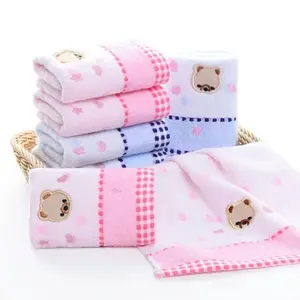 Cute Baby Hooded Towel Set - Quick Dry Soft Bath Towels for Newborns, 25x50cm Washcloths. Infant Swim & Travel Essentials, Gentle Skin Care Kit, Organic Cotton Baby Shower Gifts.