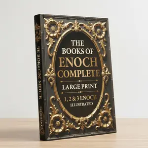 The Books of Enoch Complete LARGE PRINT (Illustrated): 1, 2 & 3 Enoch With Authentic Illustrations, Insightful Introductions and Commentary Paperback – Large Print, June 10, 2025