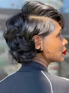 Short Pixie Cut Bob Wig 13×4 Lace Hair Wigs  Human Hair Wigs for Women